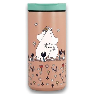 Метална термо чаша за път - Прегръдката на Муминтрол